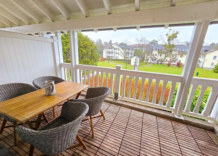 شقة Duenenpark - Komfortplus Mit 1 Schlafzimmer Und Balkon Im Obergeschoss 181 بينز